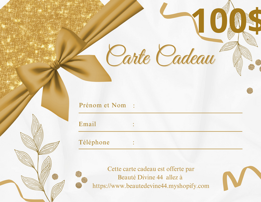 Carte Cadeau